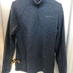 Eddie Bauer Blue Quarter Zip